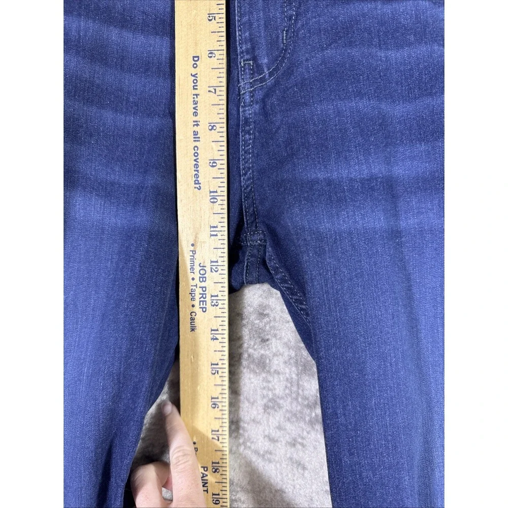 Mugsy Fultons Jeans Mens Size 36x34 Dark Wash Stretch Comfort Lightweight